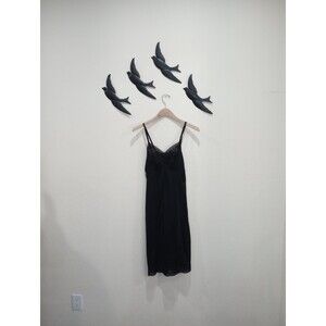 Vintage 1950's Vanity Fair Black Slip  - Size 32 / XS - S